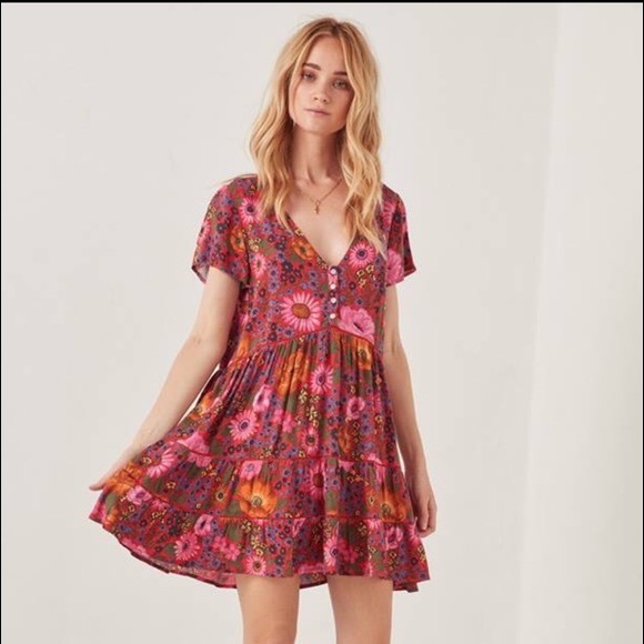 Spell Dresses & Skirts - Spell And The Gypsy Desert Daisy Babydoll Dress